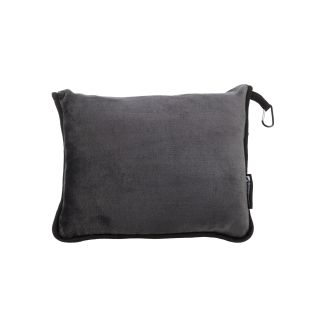 Koc i poduszka 2w1 AMIATA Schwarzwolf - Szary