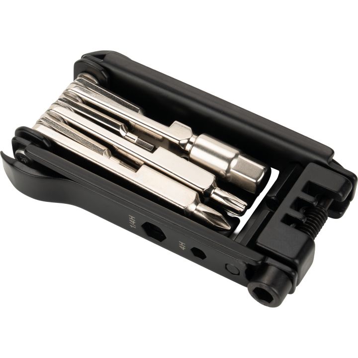 Zestaw narzędzi rowerowych MERAPI Schwarzwolf - Czarny