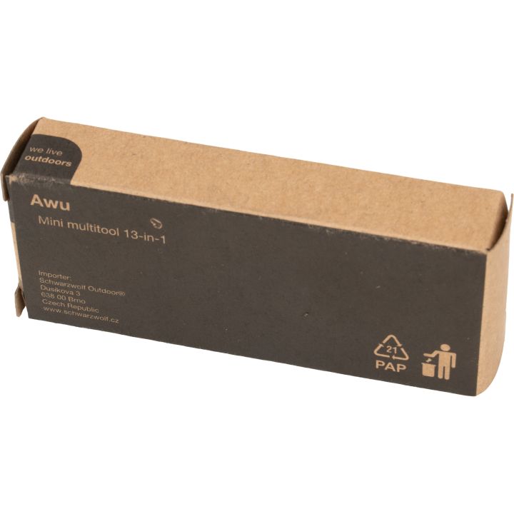 Narzędzie wielofunkcyjne AWU Schwarzwolf - Czarny