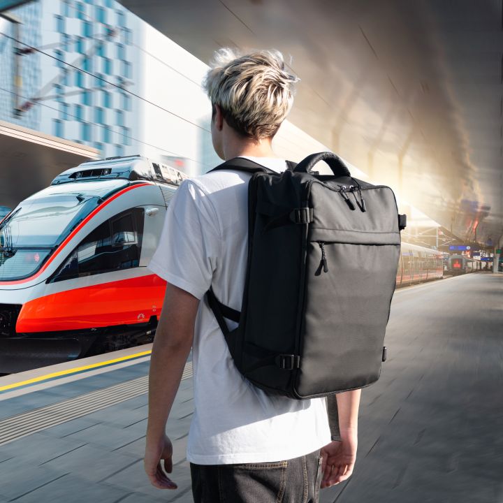 Plecak PALUDI Schwarzwolf - Czarny