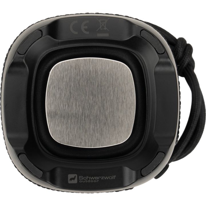 Głośnik bluetooth HERMON Schwarzwolf - Czarny