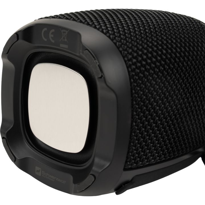 Głośnik bluetooth HERMON Schwarzwolf - Czarny