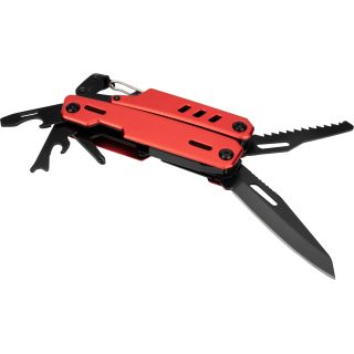 Narzędzie wielofunkcyjne NOBLE Schwarzwolf - Czerwony