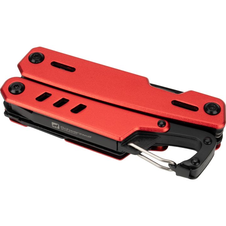 Narzędzie wielofunkcyjne NOBLE Schwarzwolf - Czerwony