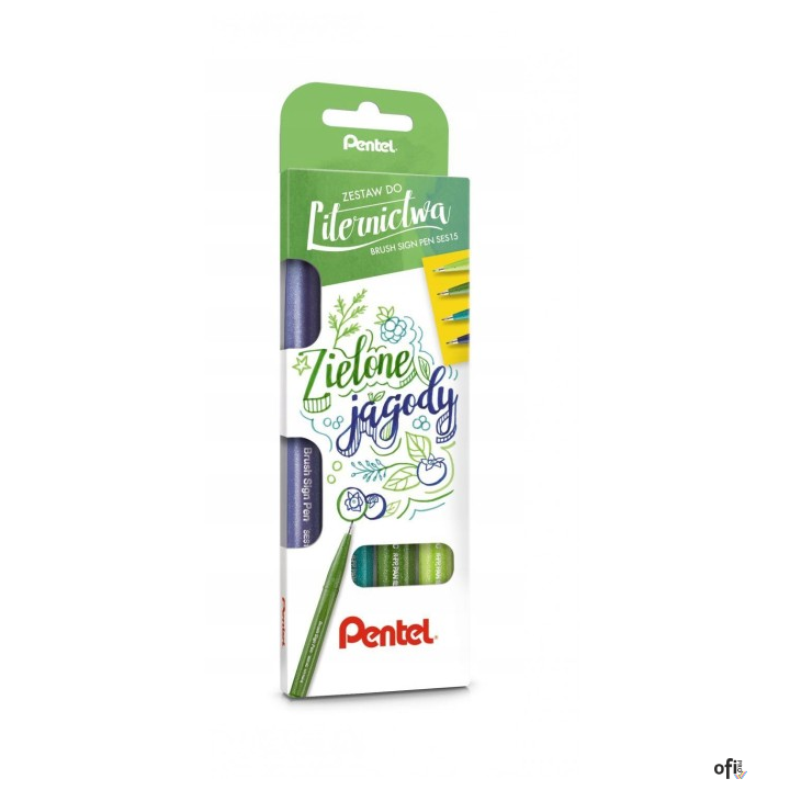 Brush SignPen __Idealny dla początkujących użytkowników__Do tworzenia nowoczesnych liter, napisów i ilustracji__Elastyczna, pędz