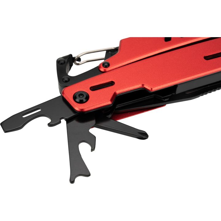 Narzędzie wielofunkcyjne NOBLE Schwarzwolf - Czerwony