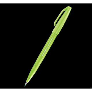 Pisak pędzelkowy do kaligrafii seledynowy SES15-KX PENTEL . SALE