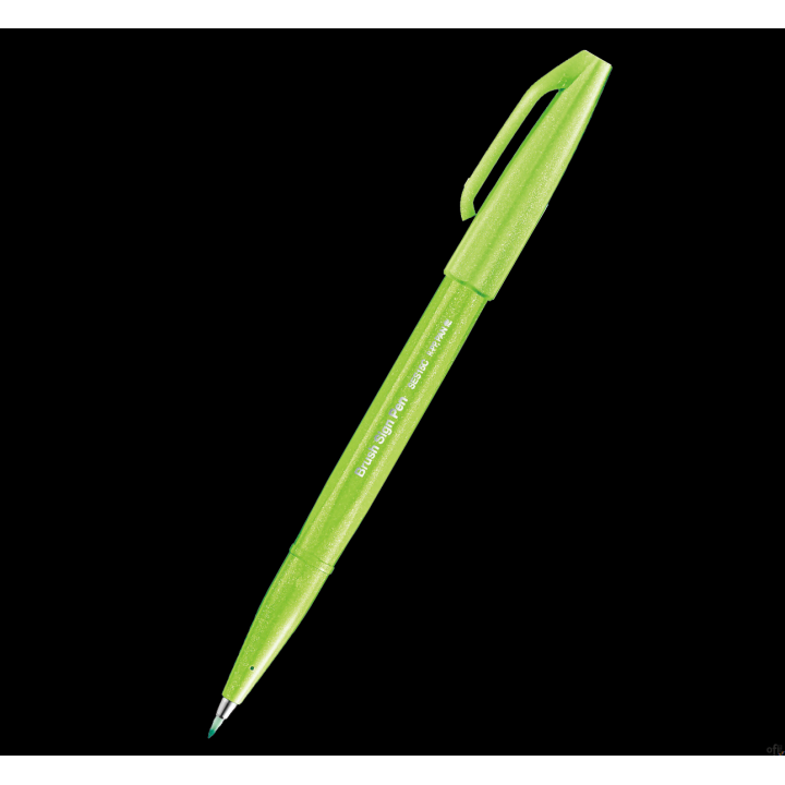 Pisak pędzelkowy do kaligrafii seledynowy SES15-KX PENTEL . SALE