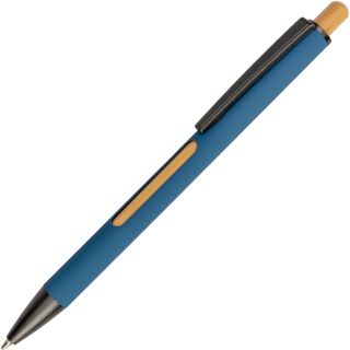 Długopis z aluminium z recyklingu MARIA - Niebieski