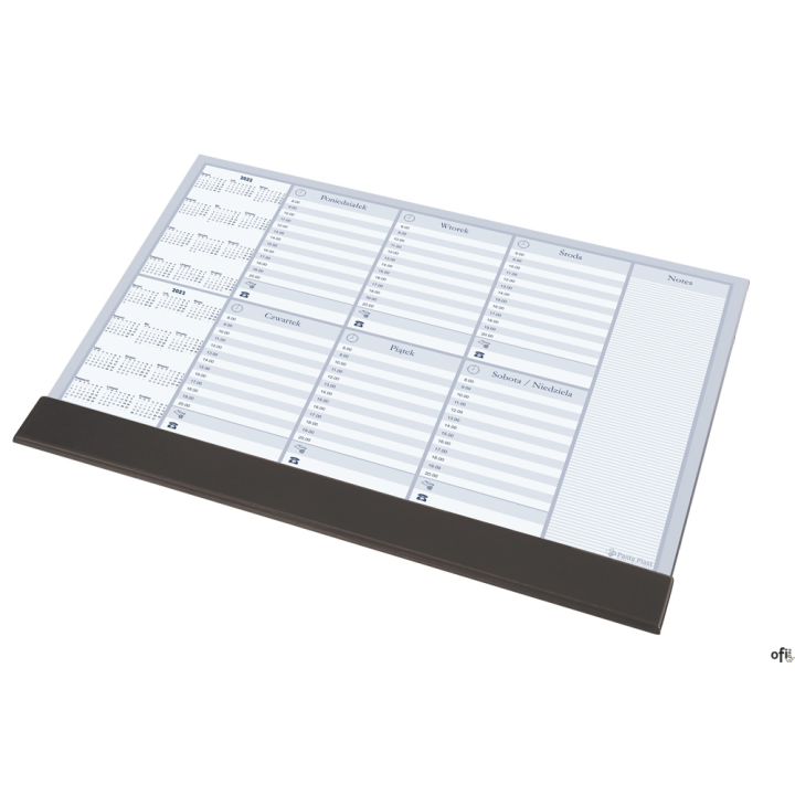 BIUWAR z listwą plan tygodnia 0318-0005-99 PANTA PLAST 2026/2027r.