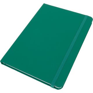 Notatnik A5 w linie z materiałów z recyklingu DOMINIK - Zielony
