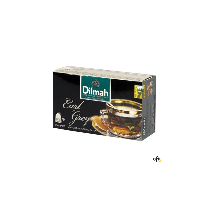 Herbata DILMAH EARL GREY (20 saszetek) czarna