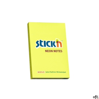 Klasyczne notesy samoprzylepne o wymiarach: 76x51 mm oraz 127x76 mm. Zawierają po 100 kartek w kolorze pastelowym lub neonowym. 
