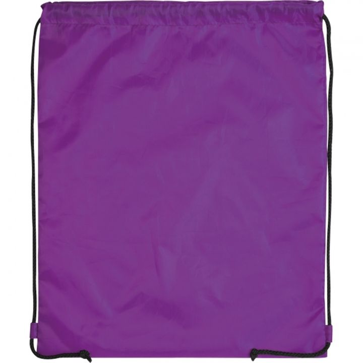Worek z poliestru z recyklingu 210D WANDA - Fioletowy