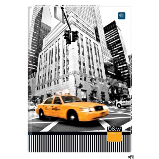 Brulion A4 96k kratka twarda oprawa INTERDRUK