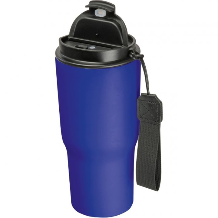 Kubek termiczny 550 ml ze stali z recyklingu DANA - Niebieski