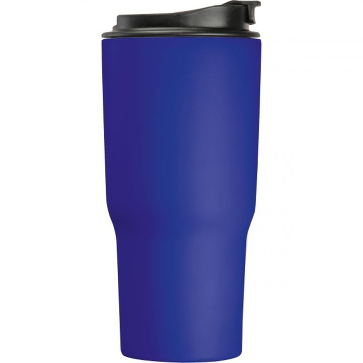 Kubek termiczny 550 ml ze stali z recyklingu DANA - Niebieski