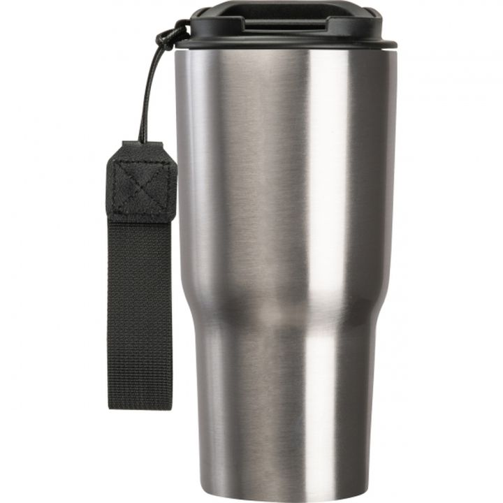 Kubek termiczny 550 ml ze stali z recyklingu DANA - Szary