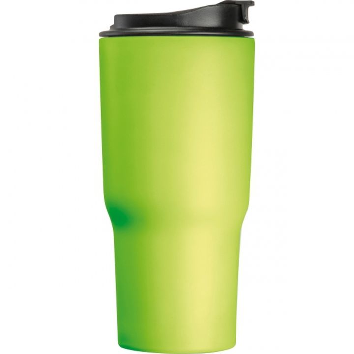 Kubek termiczny 550 ml ze stali z recyklingu DANA - Jasnozielony