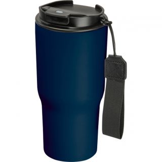 Kubek termiczny 550 ml ze stali z recyklingu DANA - Granatowy