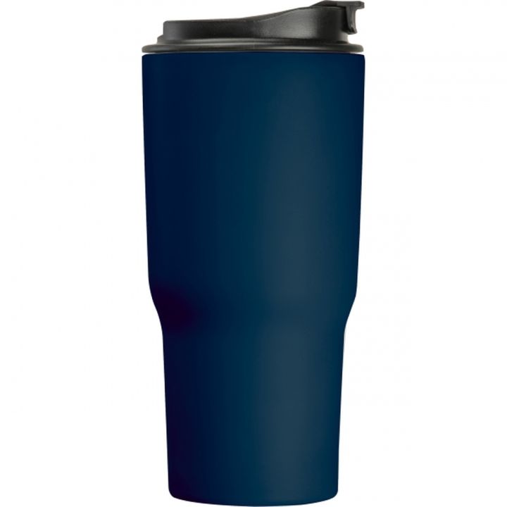 Kubek termiczny 550 ml ze stali z recyklingu DANA - Granatowy