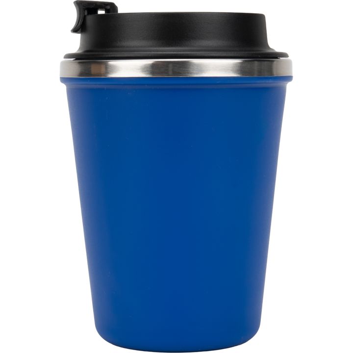 Kubek termiczny 350 ml z powłoką z recyklingu METODY - Niebieski