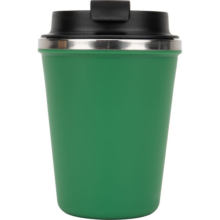 Kubek termiczny 350 ml z powłoką z recyklingu METODY - Zielony