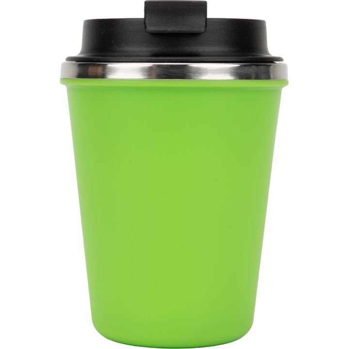 Kubek termiczny 350 ml z powłoką z recyklingu METODY - Jasnozielony