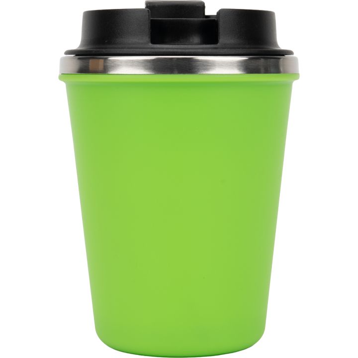 Kubek termiczny 350 ml z powłoką z recyklingu METODY - Jasnozielony