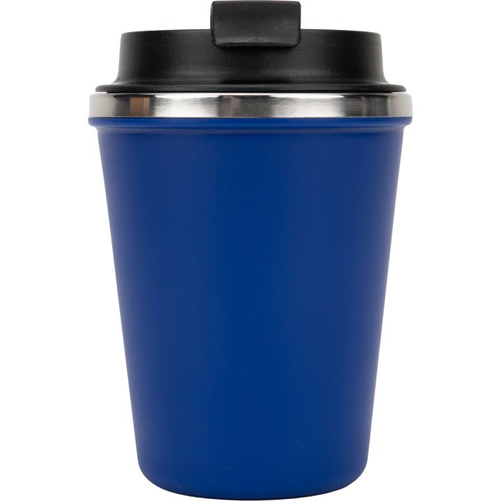 Kubek termiczny 350 ml z powłoką z recyklingu METODY - Granatowy