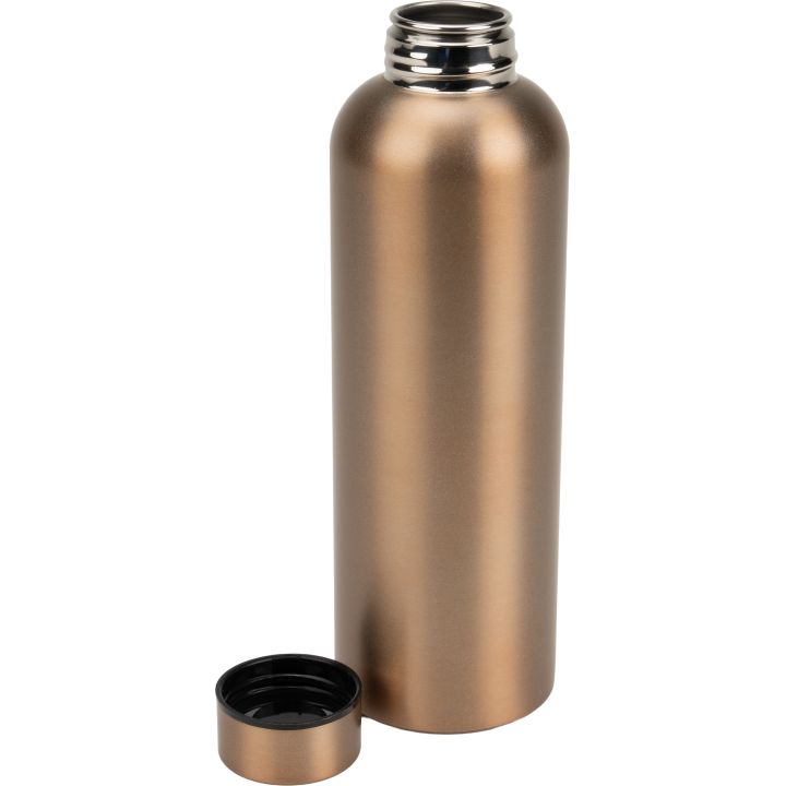 Butelka 700 ml CrisMa ze stali z recyklingu VERENA - Złoty