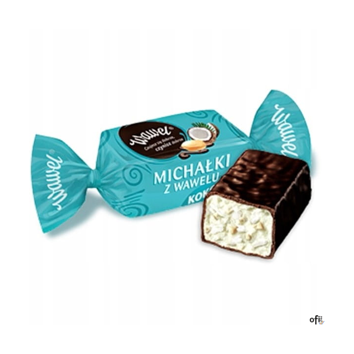 Cukierki WAWEL MICHAŁKI KOKOSOWE 1kg