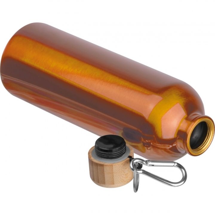 Butelka metalowa 750 ml RUTH - Pomarańczowy