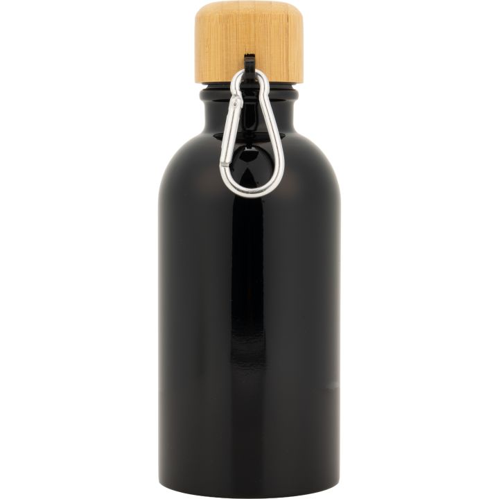 Butelka metalowa 400 ml MARILYN - Czarny