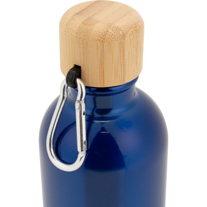 Butelka metalowa 400 ml MARILYN - Niebieski