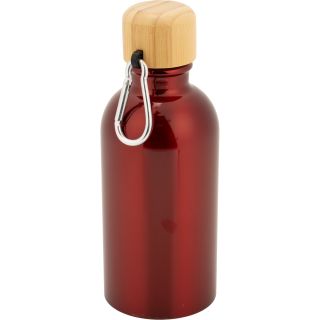 Butelka metalowa 400 ml MARILYN - Czerwony