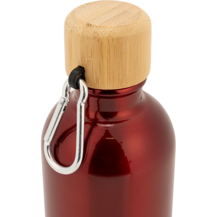 Butelka metalowa 400 ml MARILYN - Czerwony