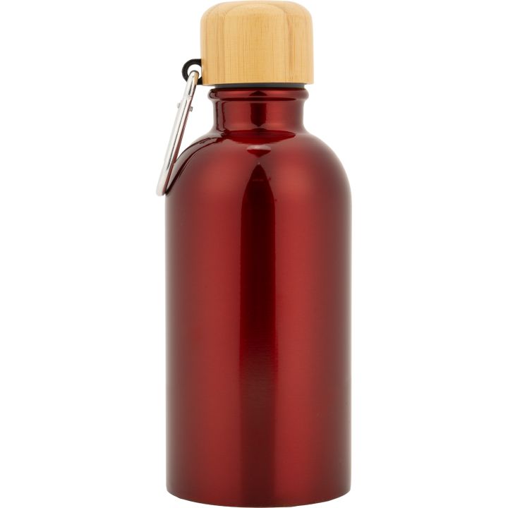 Butelka metalowa 400 ml MARILYN - Czerwony