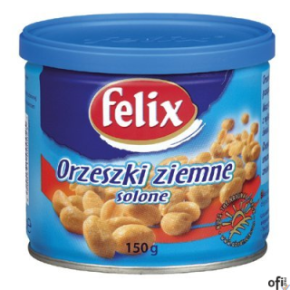 Felix Orzeszki ziemne solone Orzeszki ziemne solone to nasz najsłynniejszy produkt. Pyszny smak i niezmiennie wysoka jakość - to
