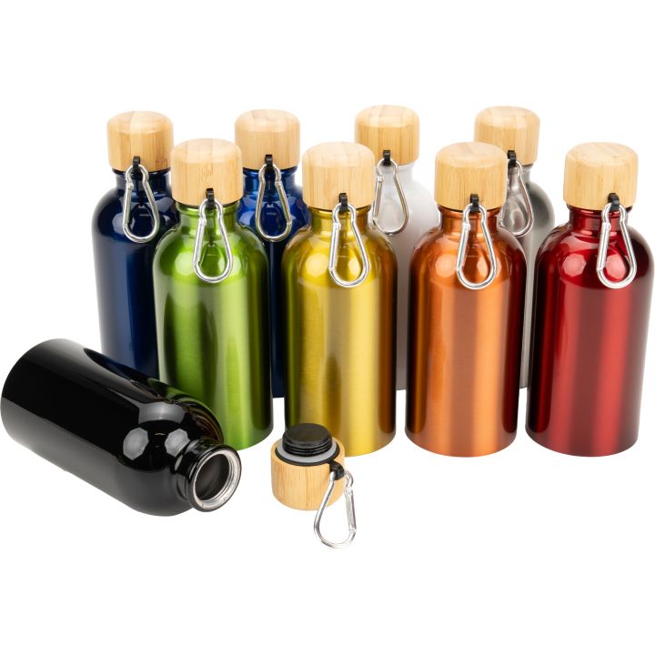 Butelka metalowa 400 ml MARILYN - Biały