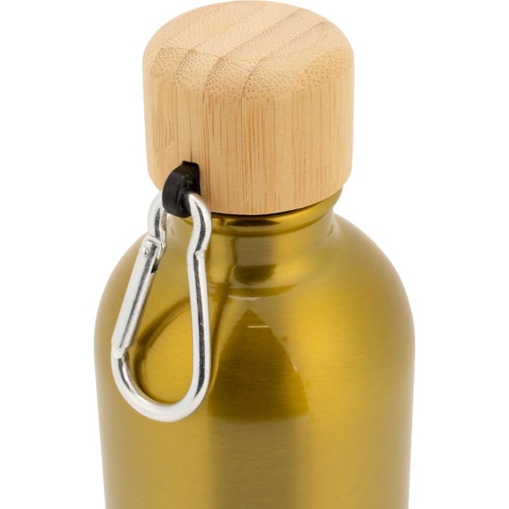 Butelka metalowa 400 ml MARILYN - żółty