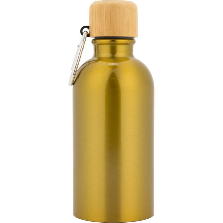 Butelka metalowa 400 ml MARILYN - żółty