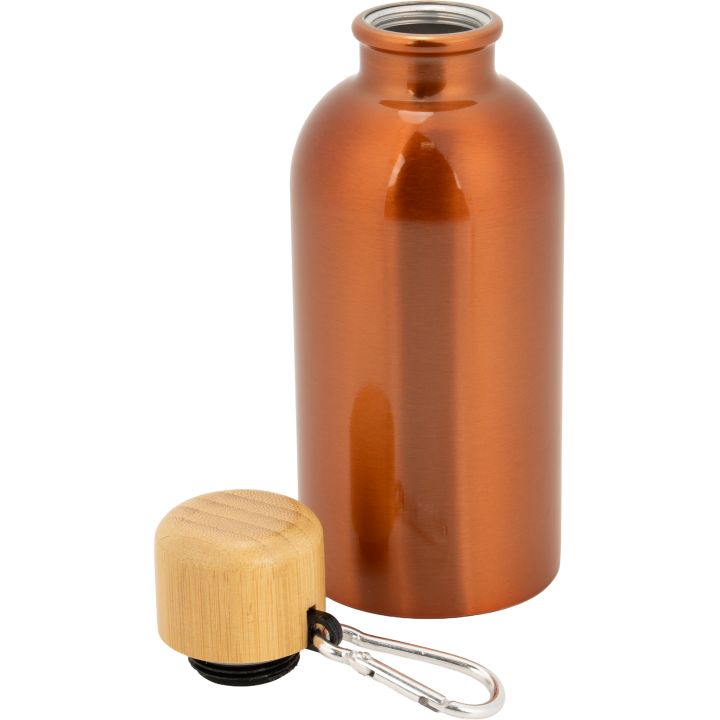 Butelka metalowa 400 ml MARILYN - Pomarańczowy