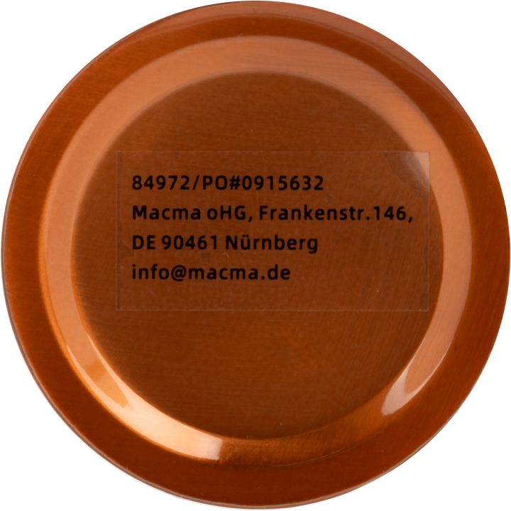 Butelka metalowa 400 ml MARILYN - Pomarańczowy