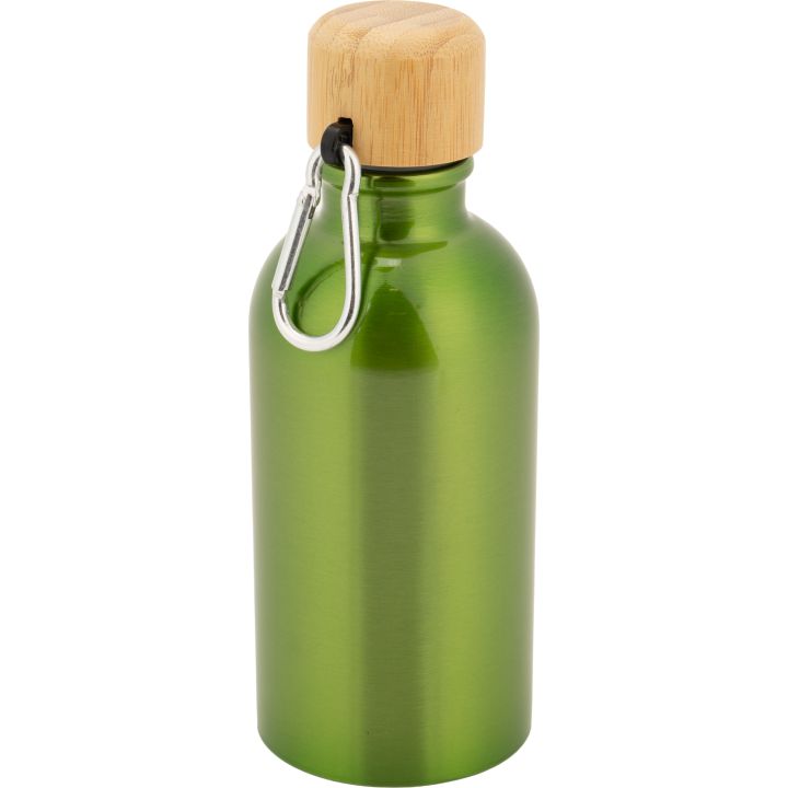 Butelka metalowa 400 ml MARILYN - Jasnozielony