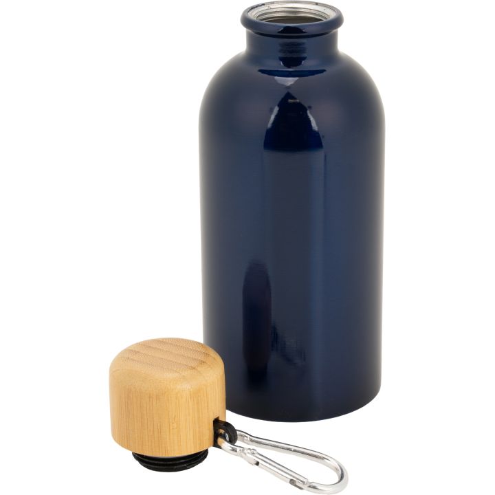 Butelka metalowa 400 ml MARILYN - Granatowy