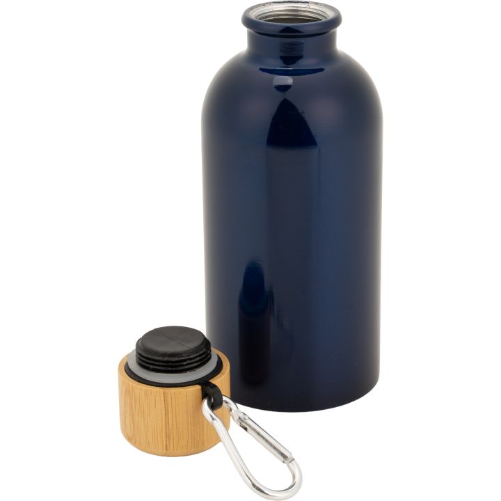 Butelka metalowa 400 ml MARILYN - Granatowy