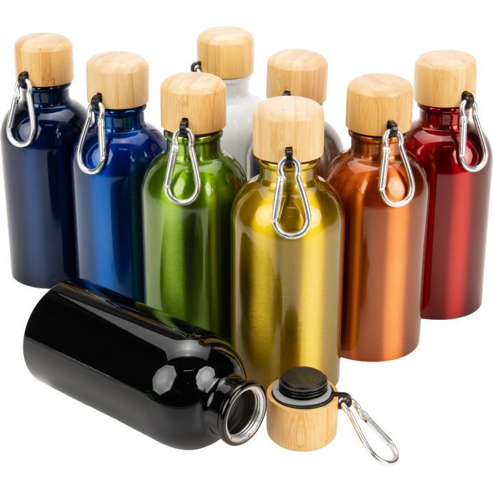 Butelka metalowa 400 ml MARILYN - Granatowy