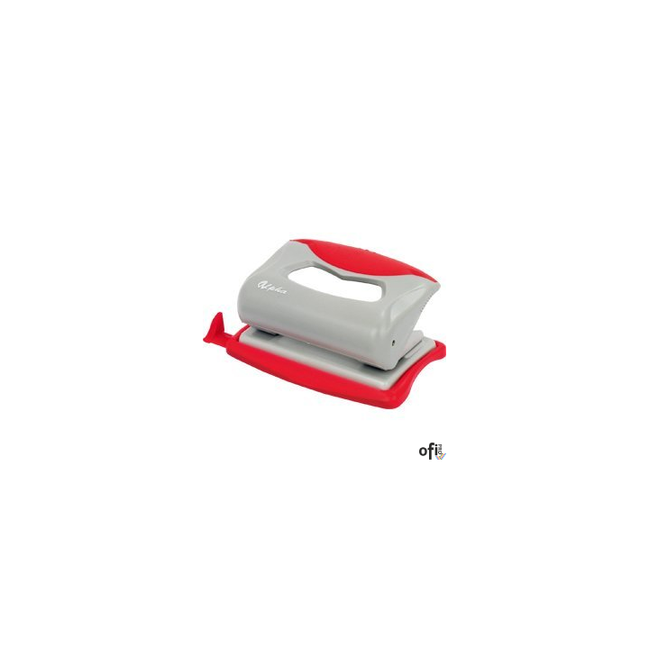 Dziurkacz P5024B EAGLE czerwony, dziurkuje do 8 kartek, 110-1073