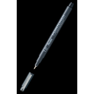 Cienkopis kalibrowany POINTLINER czarny 1 mm S20P-10A PENTEL